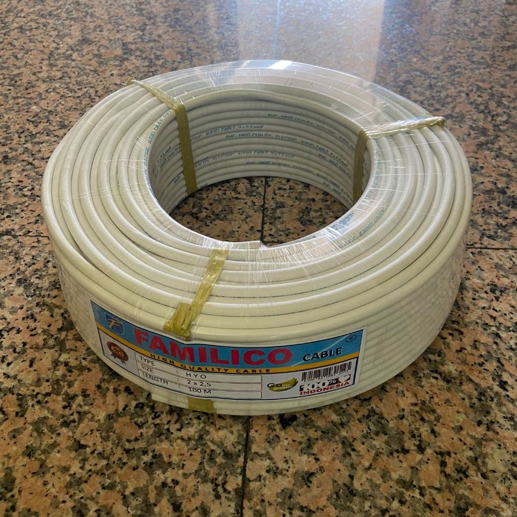 KABEL FAMILICO HYO 2x2,5  100 METER