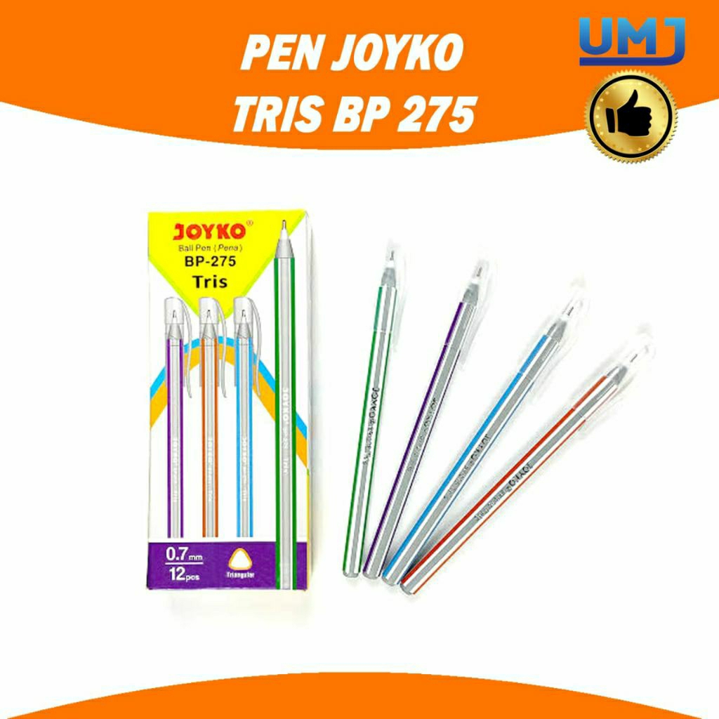 

Ball pen Joyko Bp - 275 Tris Hitam