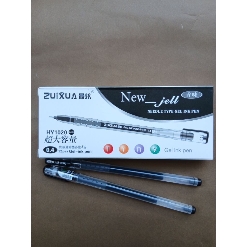 

Pulpen New Jell ZuixuA. 1 Pak Isi 12 Pcs