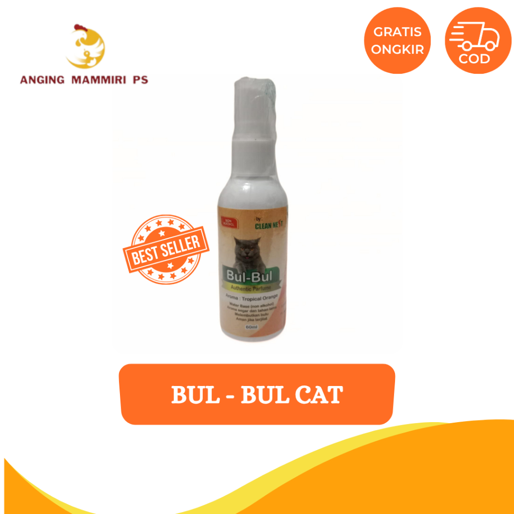 

BUL-BUL CAT (VITAMIN PENUMBUH BULU)