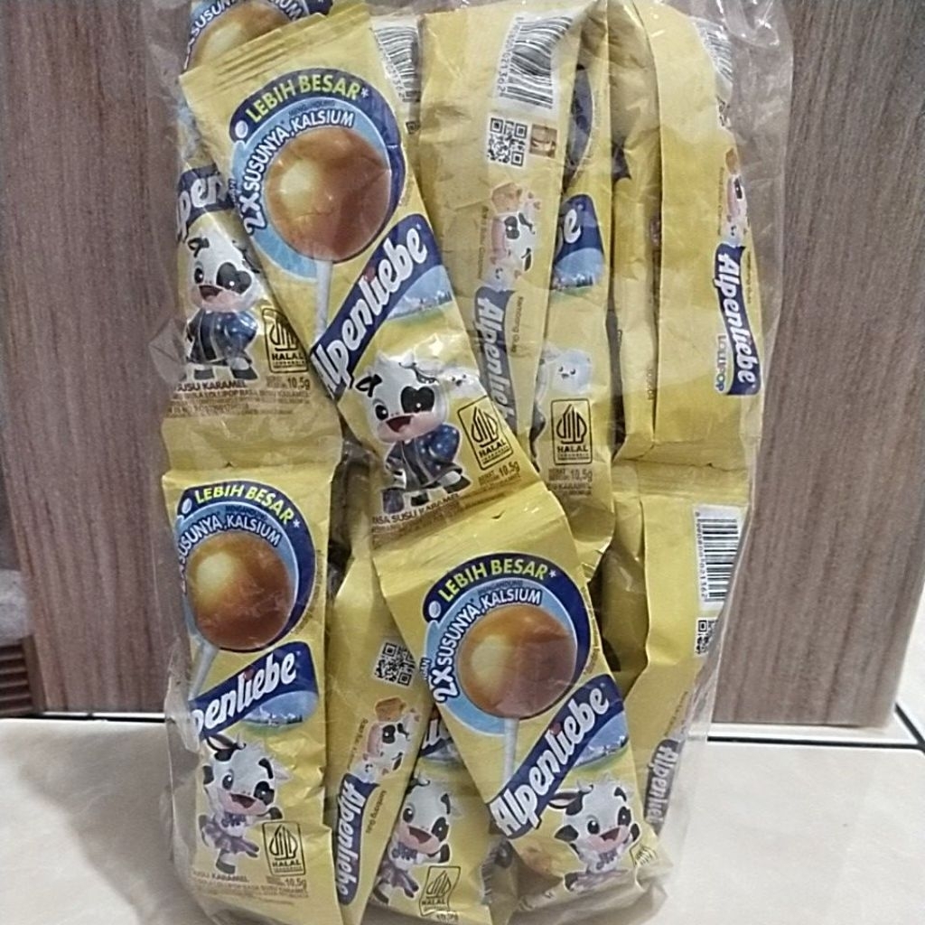 

Permen Alpenliebe Lollipop isi 24 pcs