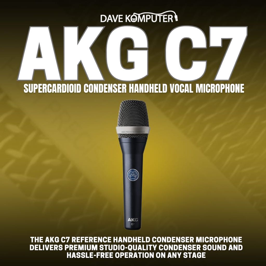 AKG C7 Supercardioid Condenser Handheld Vocal Microphone