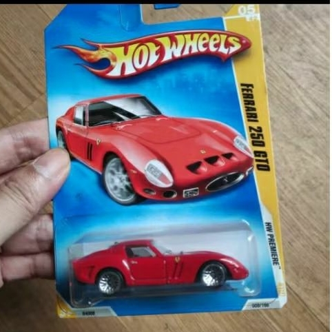 hot wheels 2009 Ferrari 250 gto merah red hotwheels no 599xx Enzo