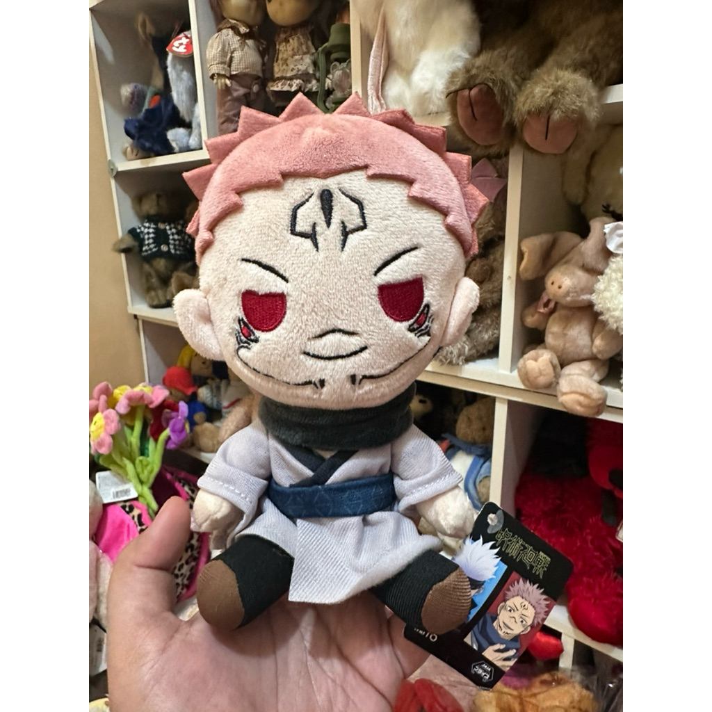 Boneka Sukuna Jujutsu Kaisen Taito Original 20cm With Hardtag Paper