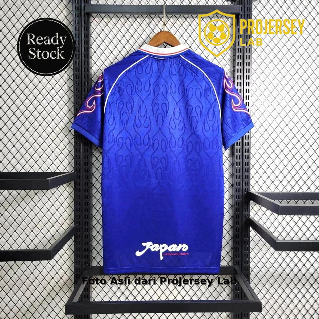 (BARU) RETRO JERSEY BOLA JAPAN HOME WORLD CUP 1998