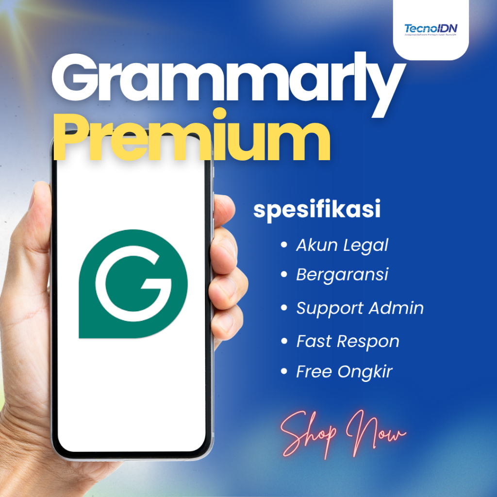 Grammarly Premium Plus – Grammar Tool Beda Dari Yang Biasa – Not Lifetime