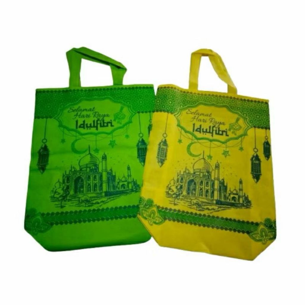 

Tas Bag lebaran Idul Fitri 2025 Uk 30x40 cm isi 12 pcs Idul fitri