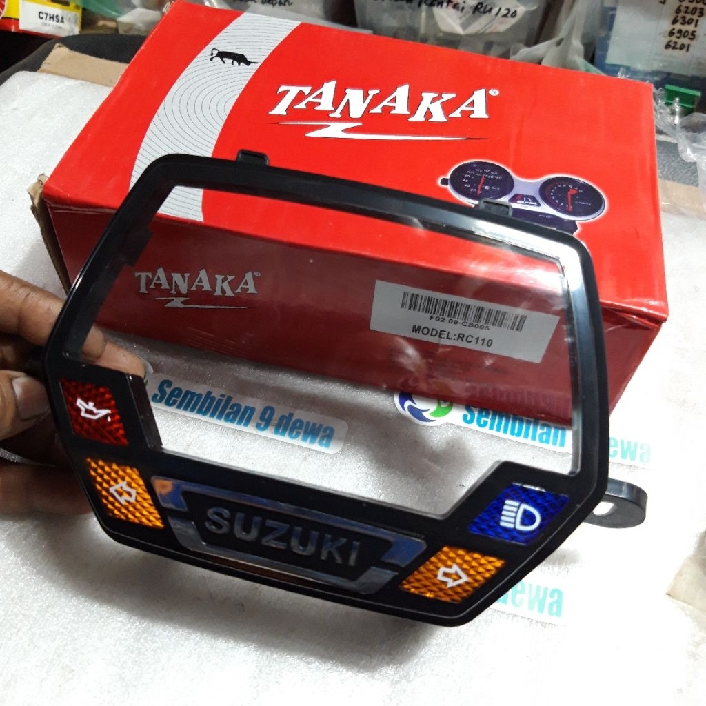 baru mika kaca spedometer suzuki RC110 Crystal tornado GS GX import malaysia