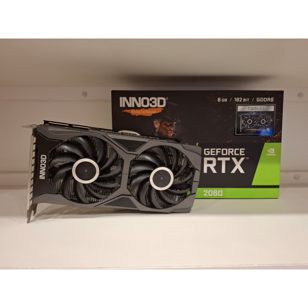 VGA NVIDIA INNO3D RTX 2060 TWIN X2 6GB GDDR6 | VGA Second 2nd