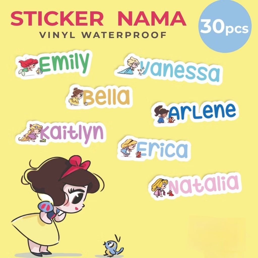 

StickerPrincessSeries