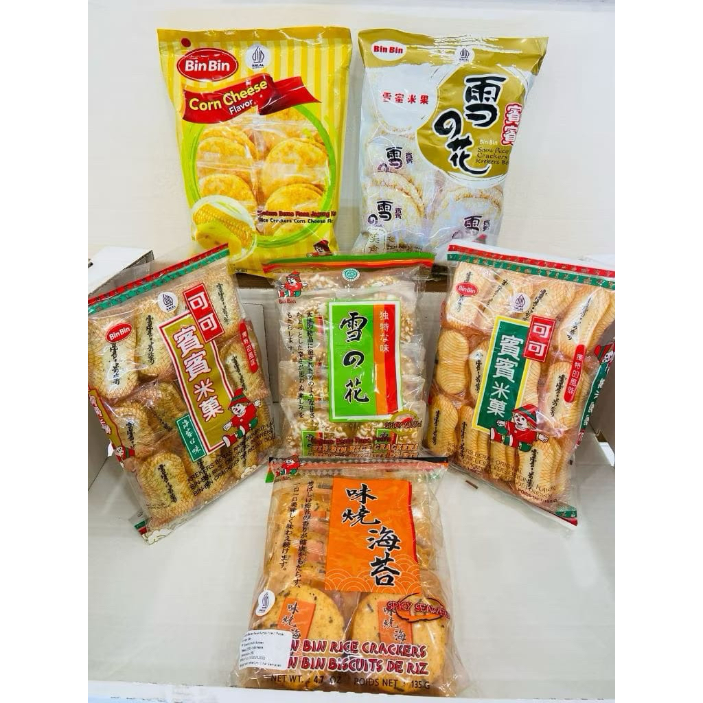

BIN BIN Crackers All Varian 150g-140g