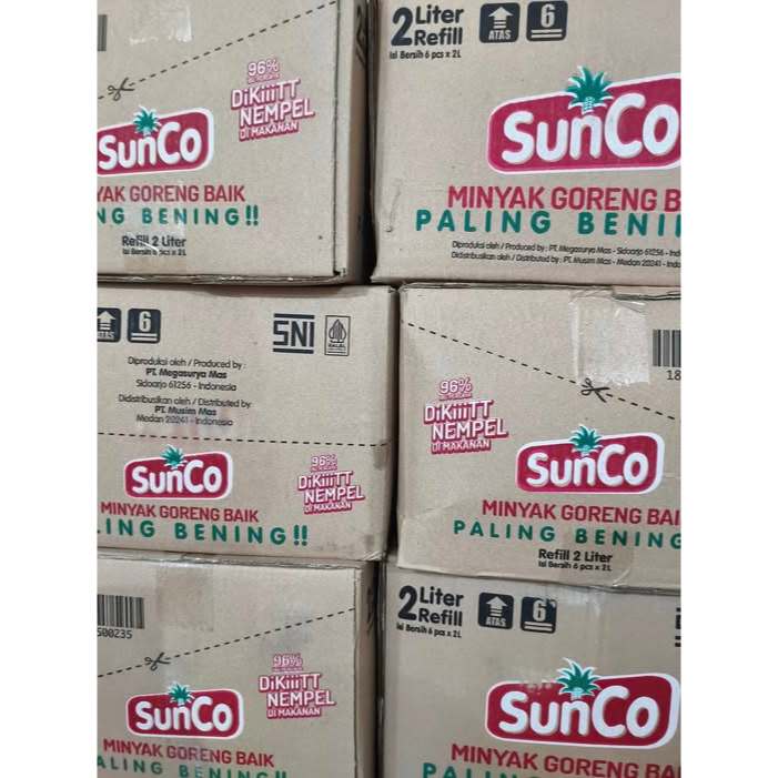 

MINYAK GORENG SUNCO KEMASAN 2L KARTONAN