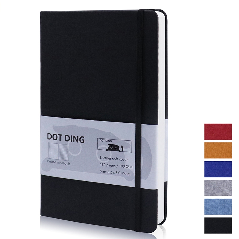 

[READY STOCK] BUKU NOTES A5 DOT GRID - 80 Lembar Kertas Tebal 100GSM, bujo Journal, Buku Planner untuk Back to School & Kantor