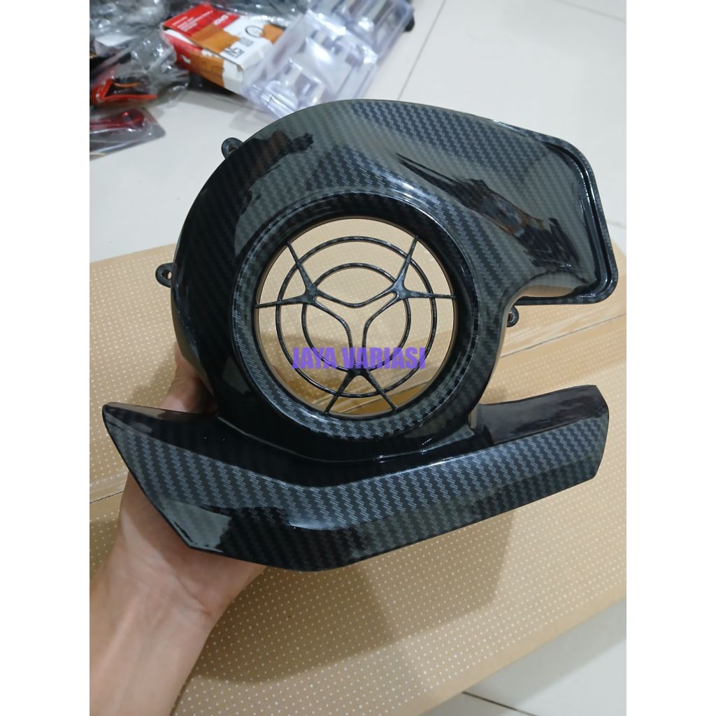 Tutup cover kipas fazzio filano karbon
