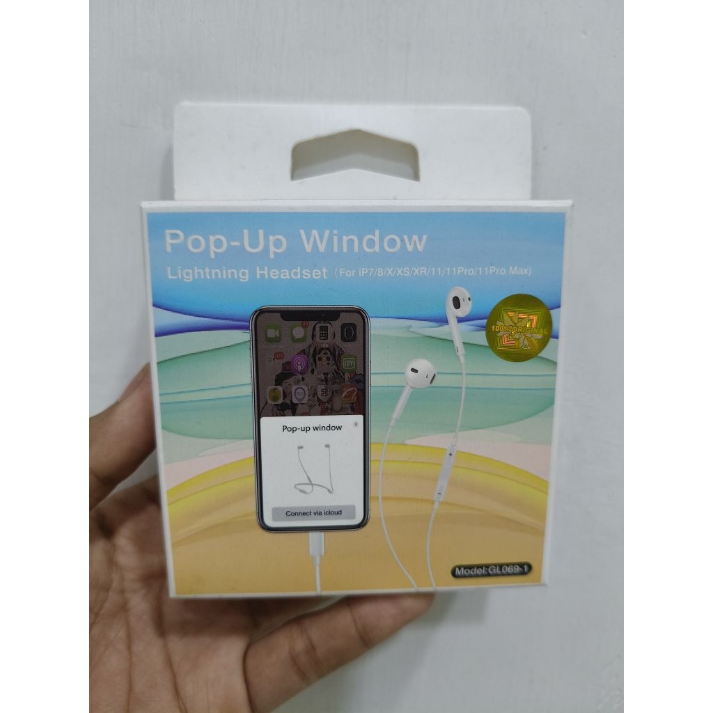 headset iphone / lightning for IOS 7, 8, x, xs, max, XR, 11, 11 pro, bluetooth