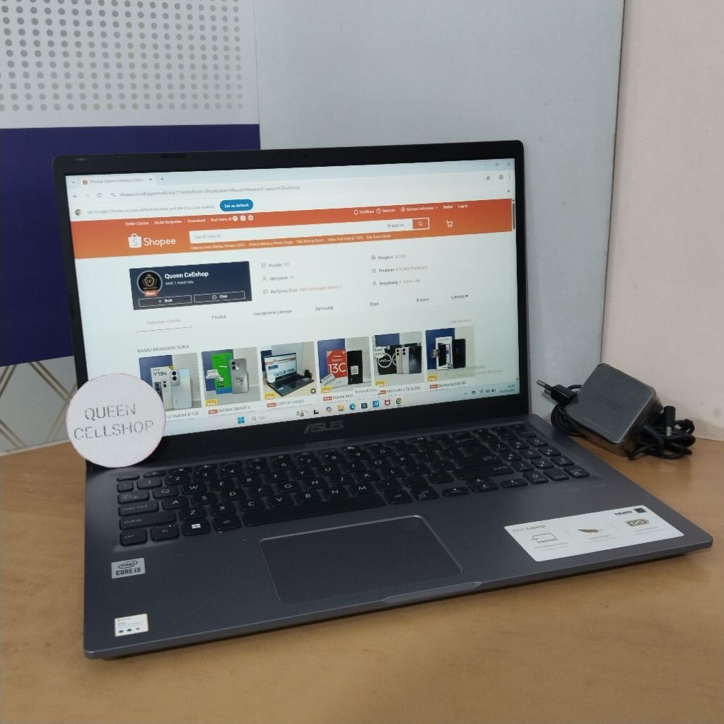 LAPTOP ASUS VIVOBOOK X515JAB A516JA CORE i3 1005G1 8GB 24GB SSD 256GB 512GB 15INCH SECOND MULUS BERG