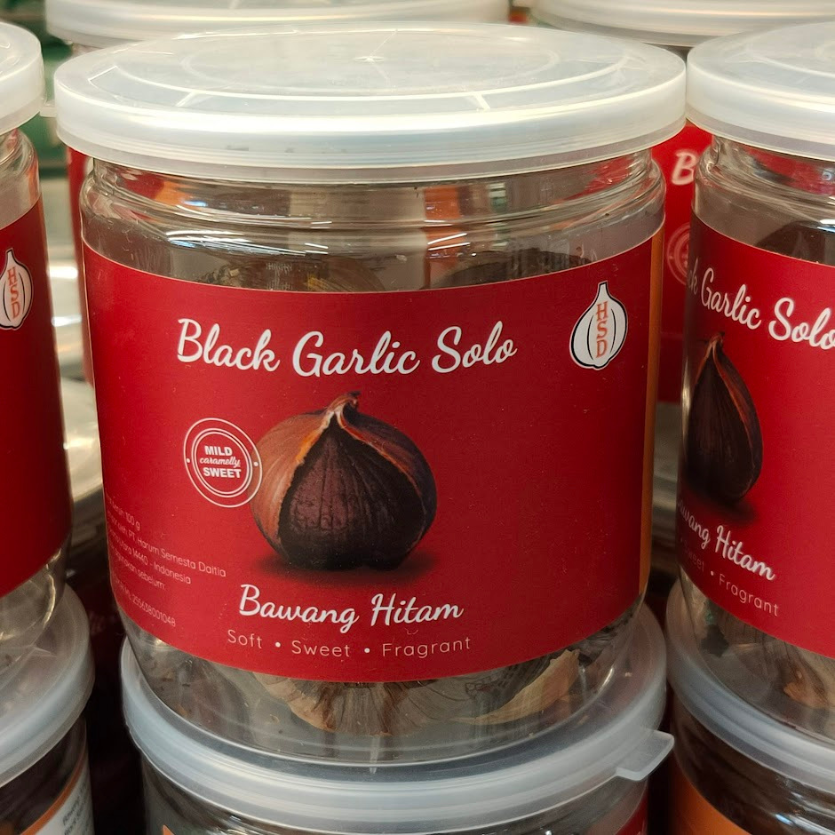 

Black Garlic Solo Tunggal 100gr Bawang Hitam HSD