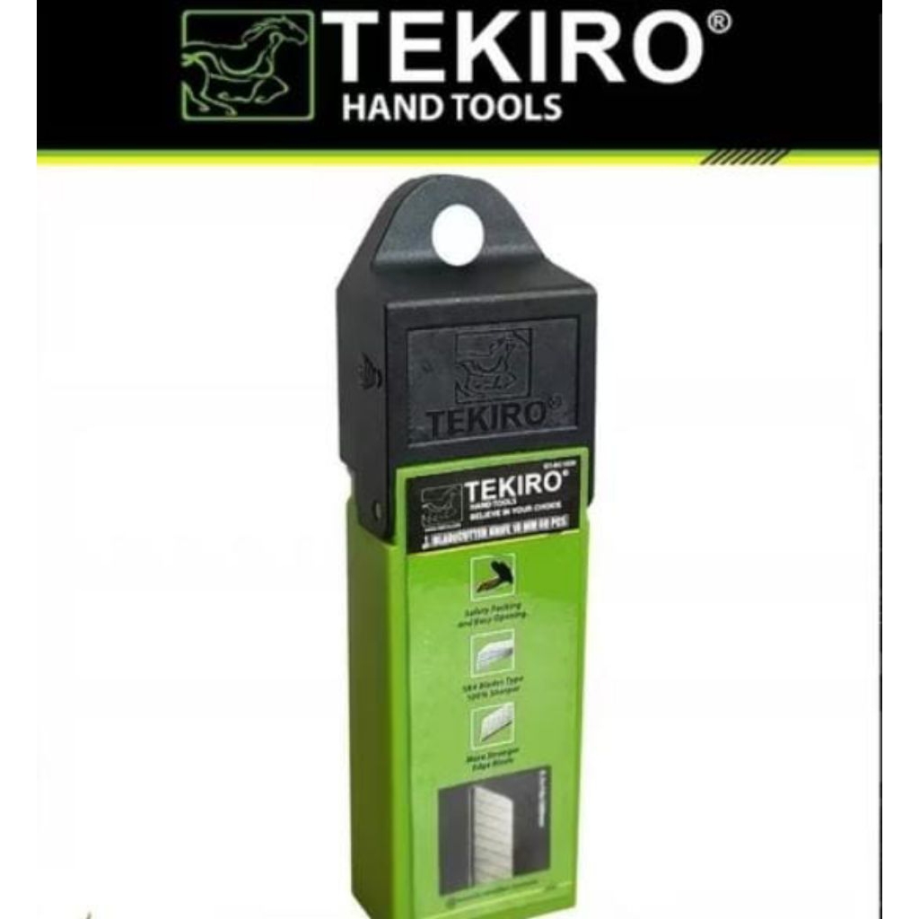 

isi pisau Cutter besar 18 mm-1 tekiro 60 pcs