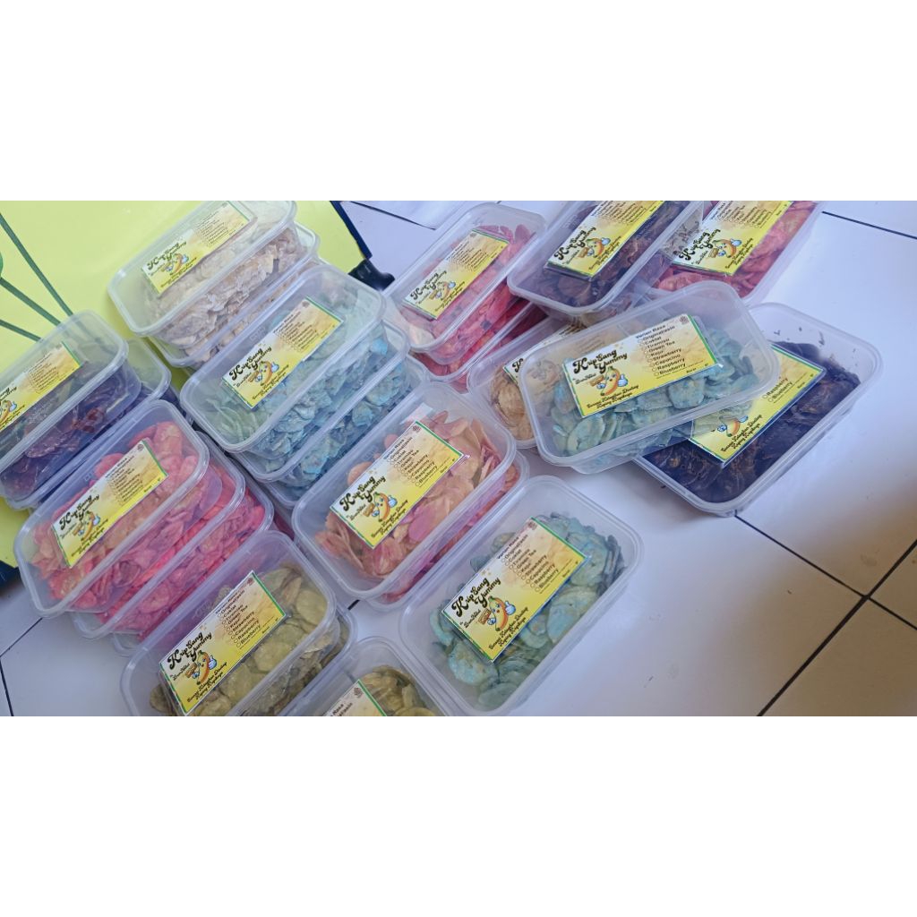 

Keripik Pisang Manis Enak Gurih Renyah Lezat