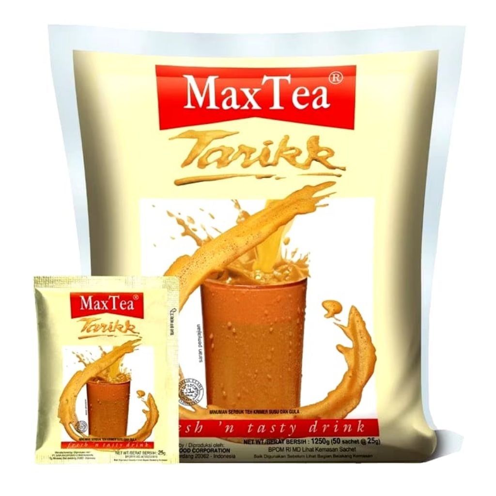 

Maxtea/ teh tarik maxtea 25 gr/ teh tarik renceng/ maxtea teh tarik