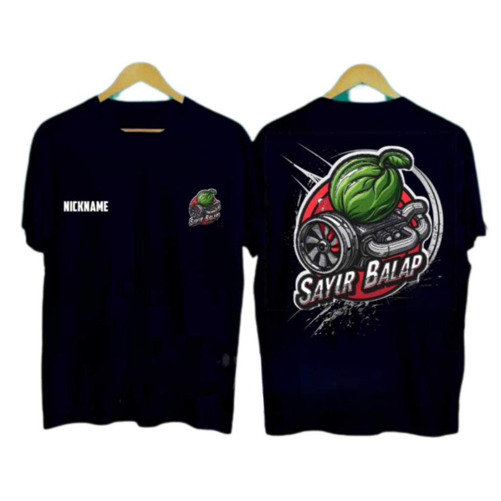 KAOS SAYUR BALAP//KAOS PENGUSAHA SAYUR SEGAR
