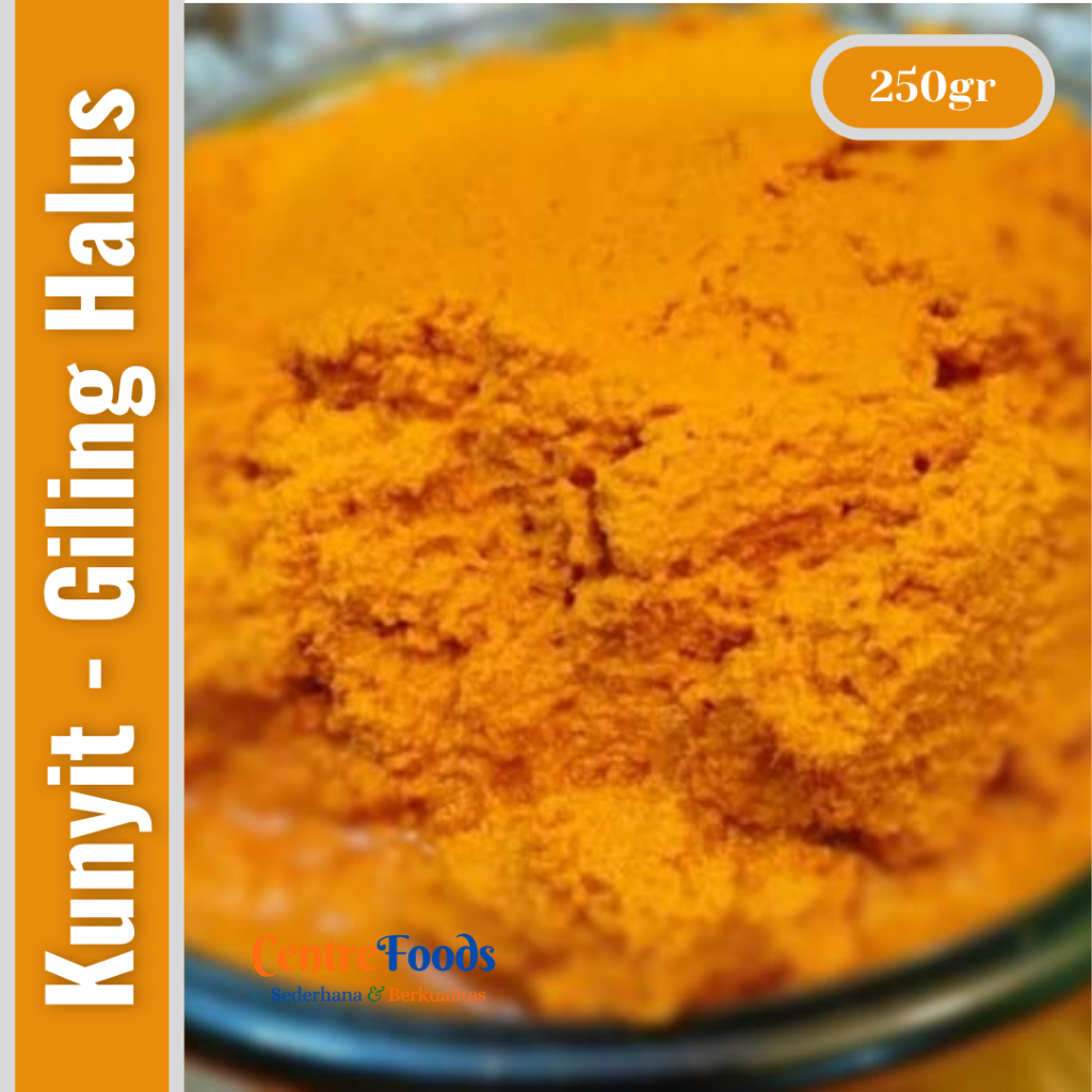 

Kunyit Giling Halus - Kunir Halus Tradisional Bumbu Basah Fresh | 250gr [ Harga Per BKS ]