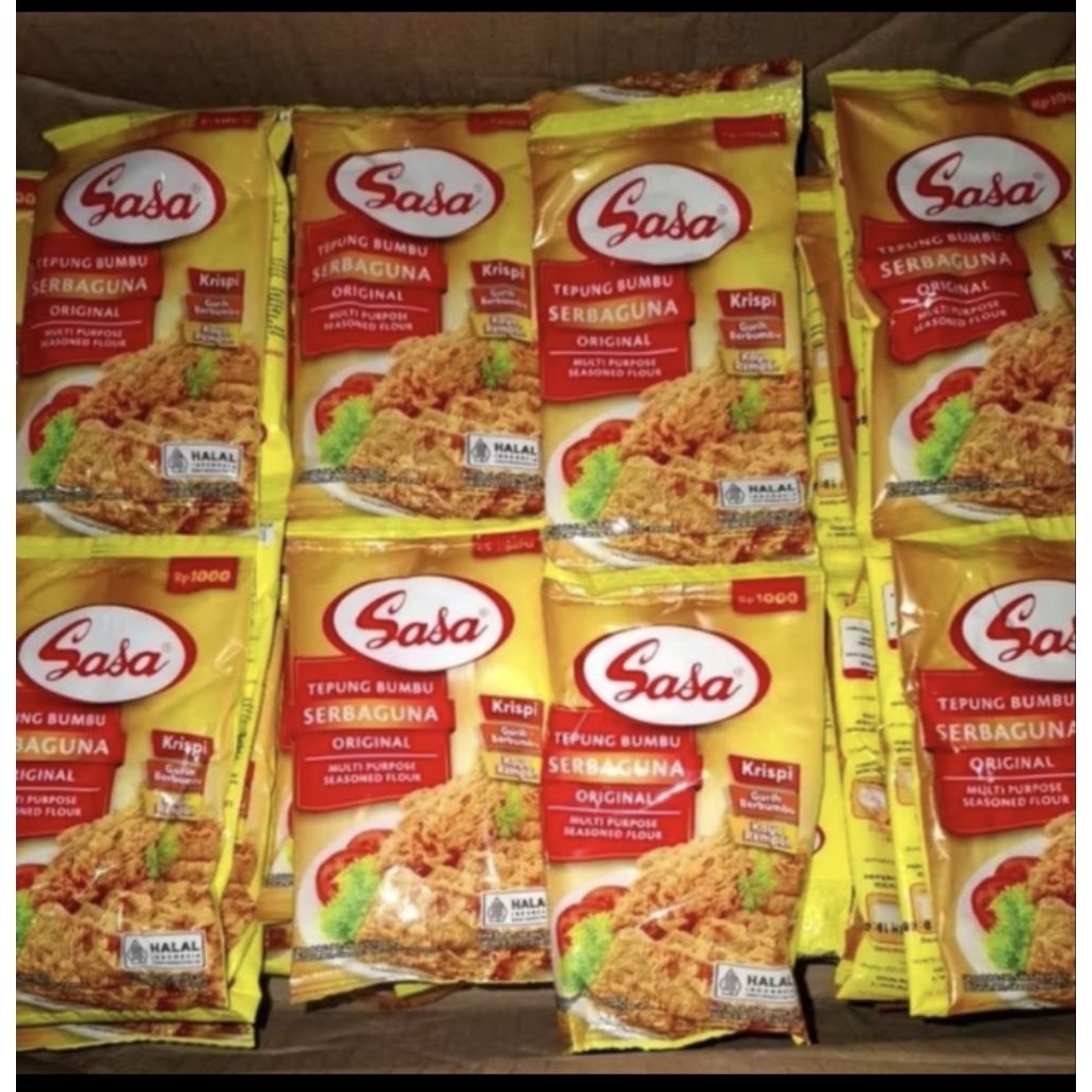 

Termurah Sasa Tepung Bumbu Serbaguna#1 Renceng#10 pcs#32 gr