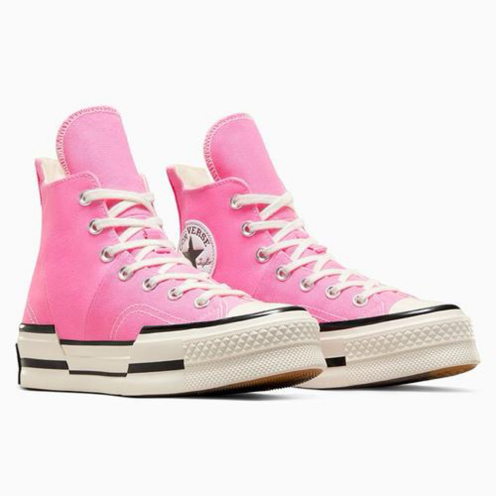 𝙉𝙀𝙒 Converse Chuck 70 Plus Bubblegum Pink High Sneakers Wanita Sepatu