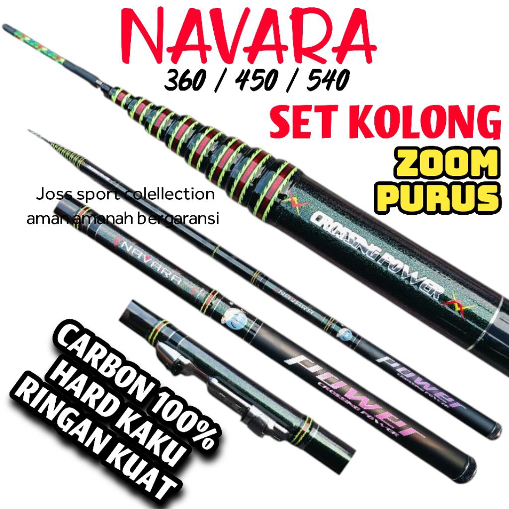 TEGEK KOLONG ZOOM NAVARA 360 450 540 ORCA NAVARA