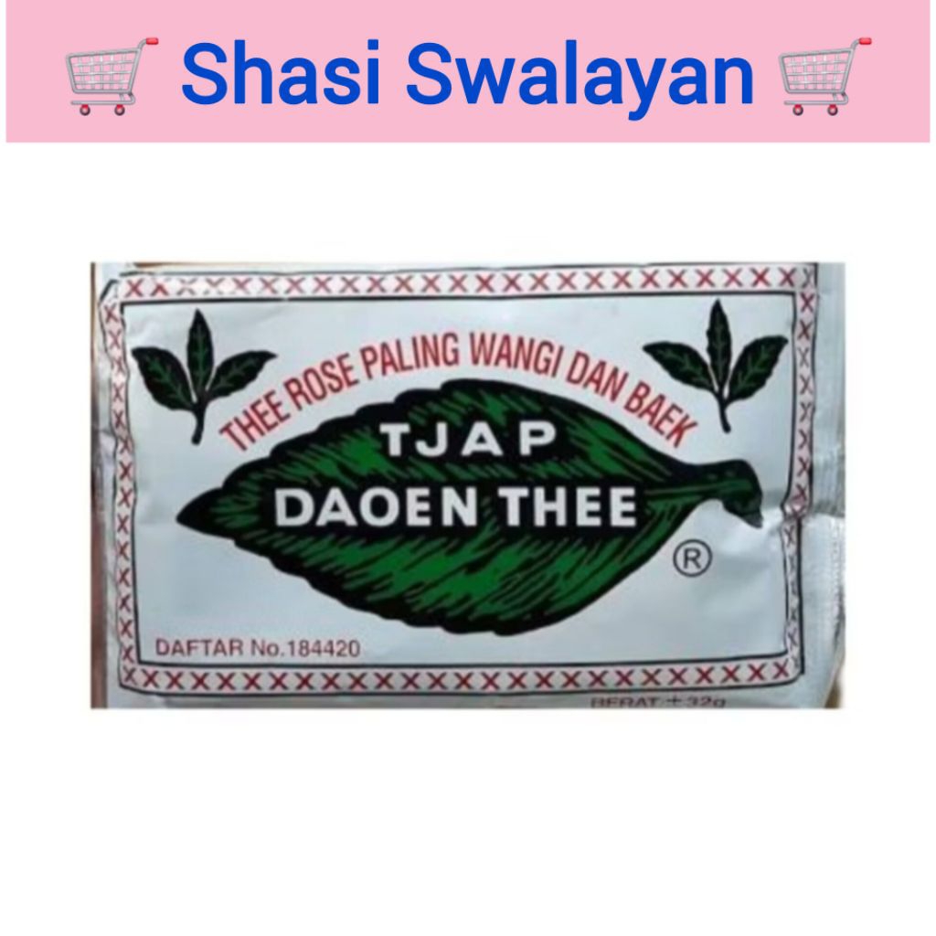 

TEH TJAP DAOEN THEE ROSE 32 GR - Thee Rose Paling Wangi dan Baek - Teh Cap Daun