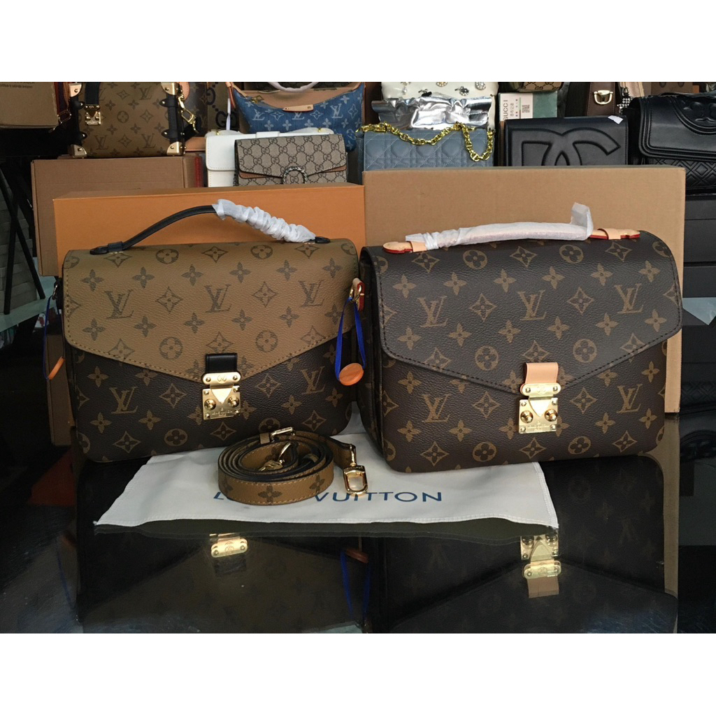 LV Metis Pochette Monogram Reverse 44875 / 44876 with Magnet Box (Double Box)