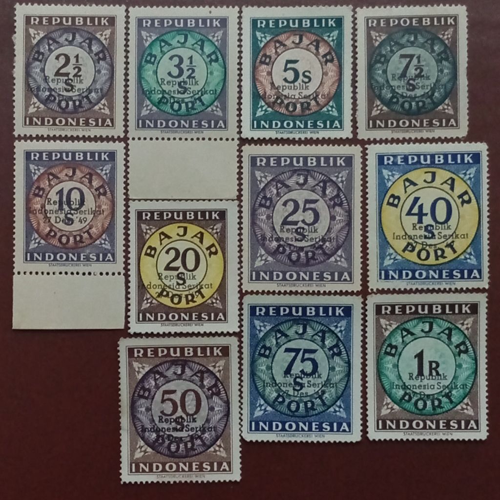 

Prangko Wina Bajar Port CT.Republik Indonesia Serikat