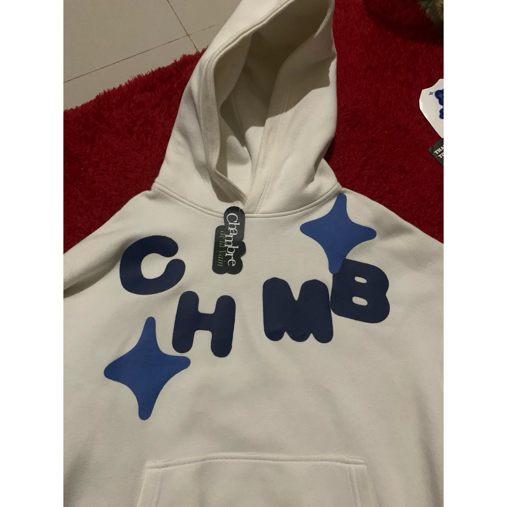 HOODIE CHMB SHOOTING LOVE WHITE
