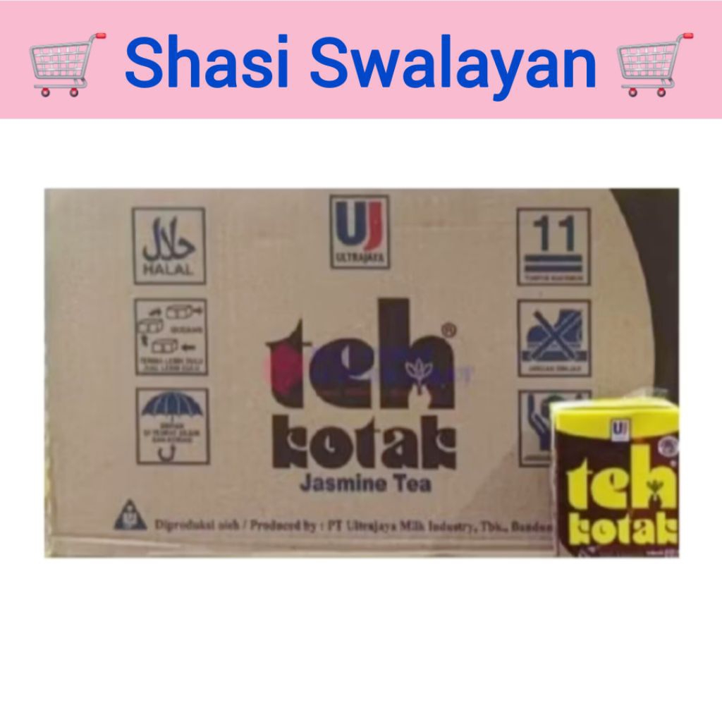 

TEH KOTAK MELATI 1 DUS KARTON 24 PCS 200 Ml
