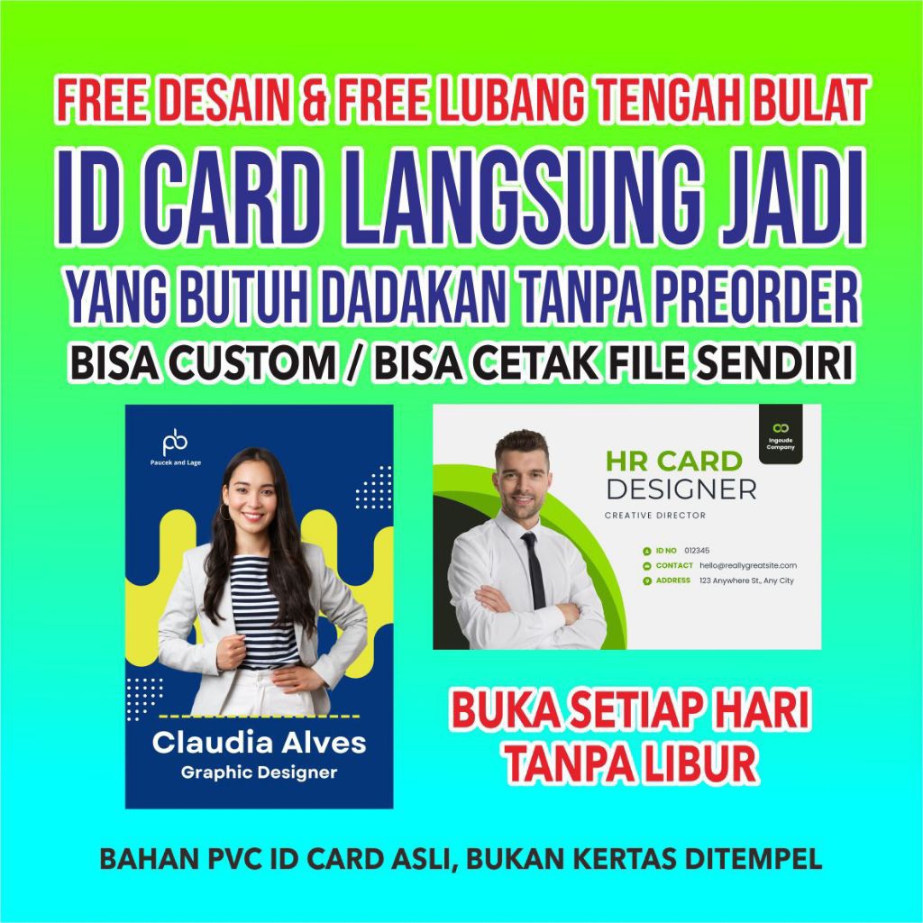 

ID Card Sehari Jadi Kualitas Premium