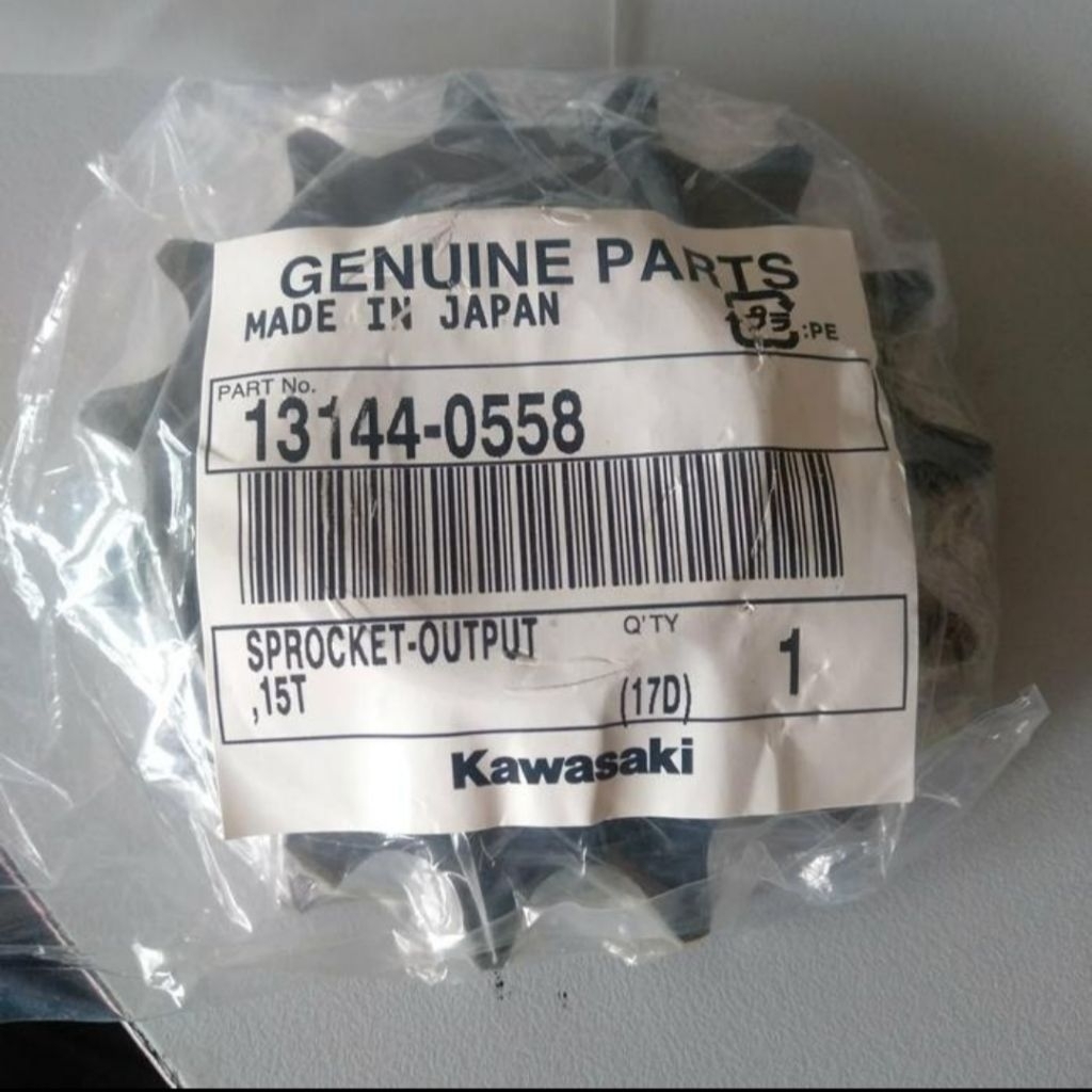 gear gir depan kawasaki z800 z 800 original