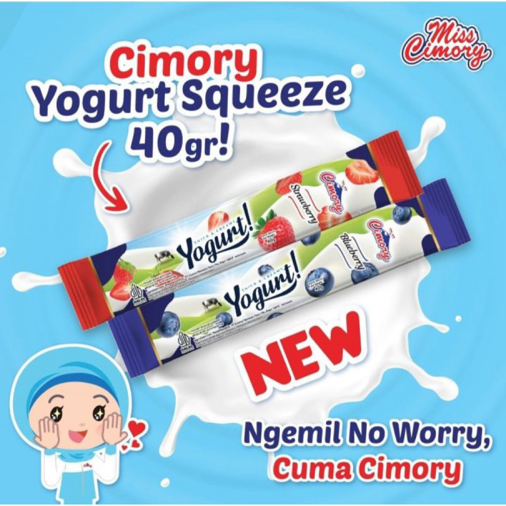 

[ 1BOX ISI 25PCS ] Cimory Stick Strawberry & Blueberry – 1 Box Isi 25 pcs (40gr/pcs)