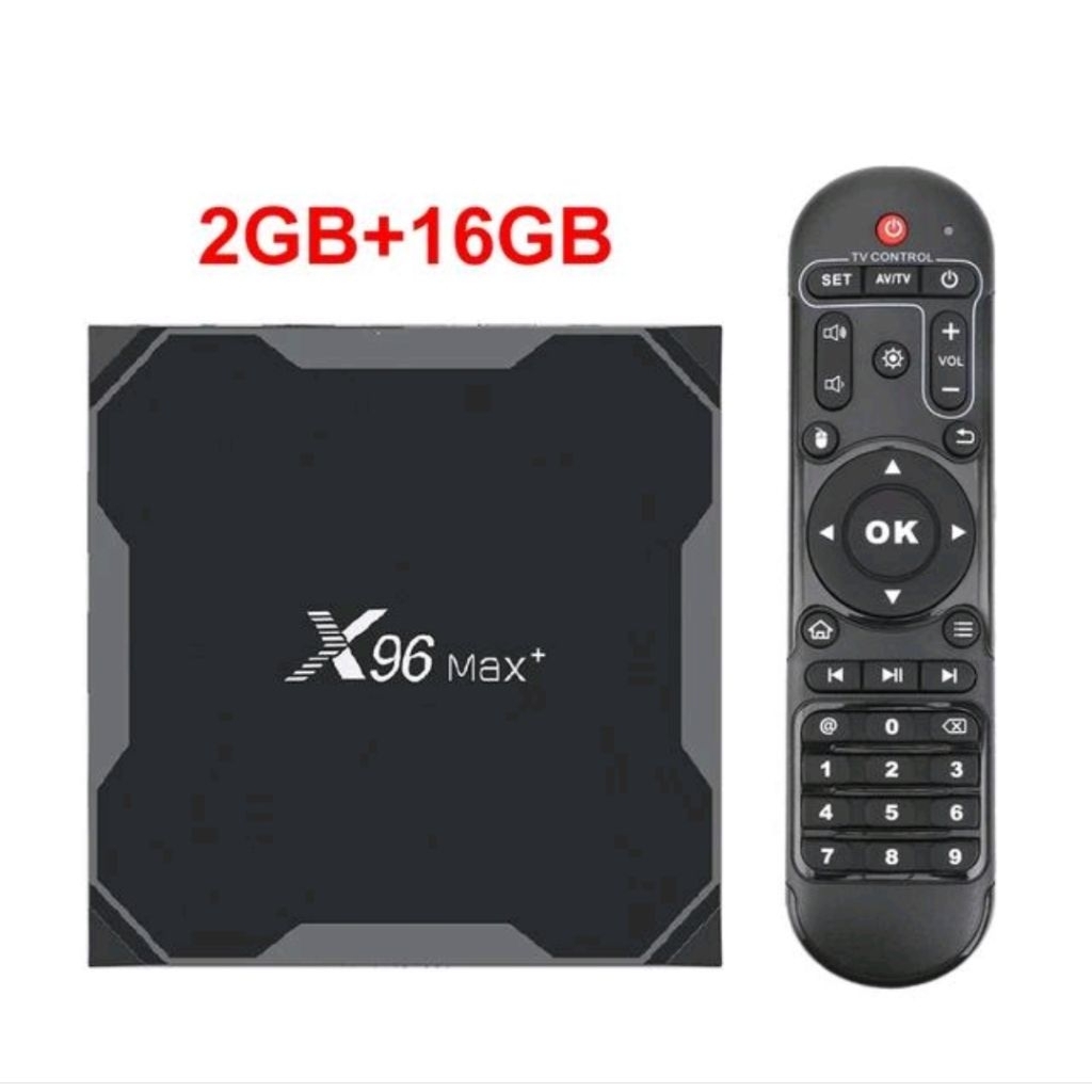 stb android tv box x96 max+ plus S905X3 2/16gb