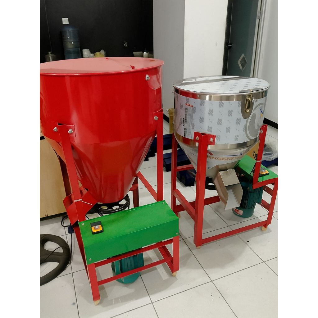 #mesin mixer pakan ternak #impor #kapasitas 50kg dan 100kg #harga tetap sama
