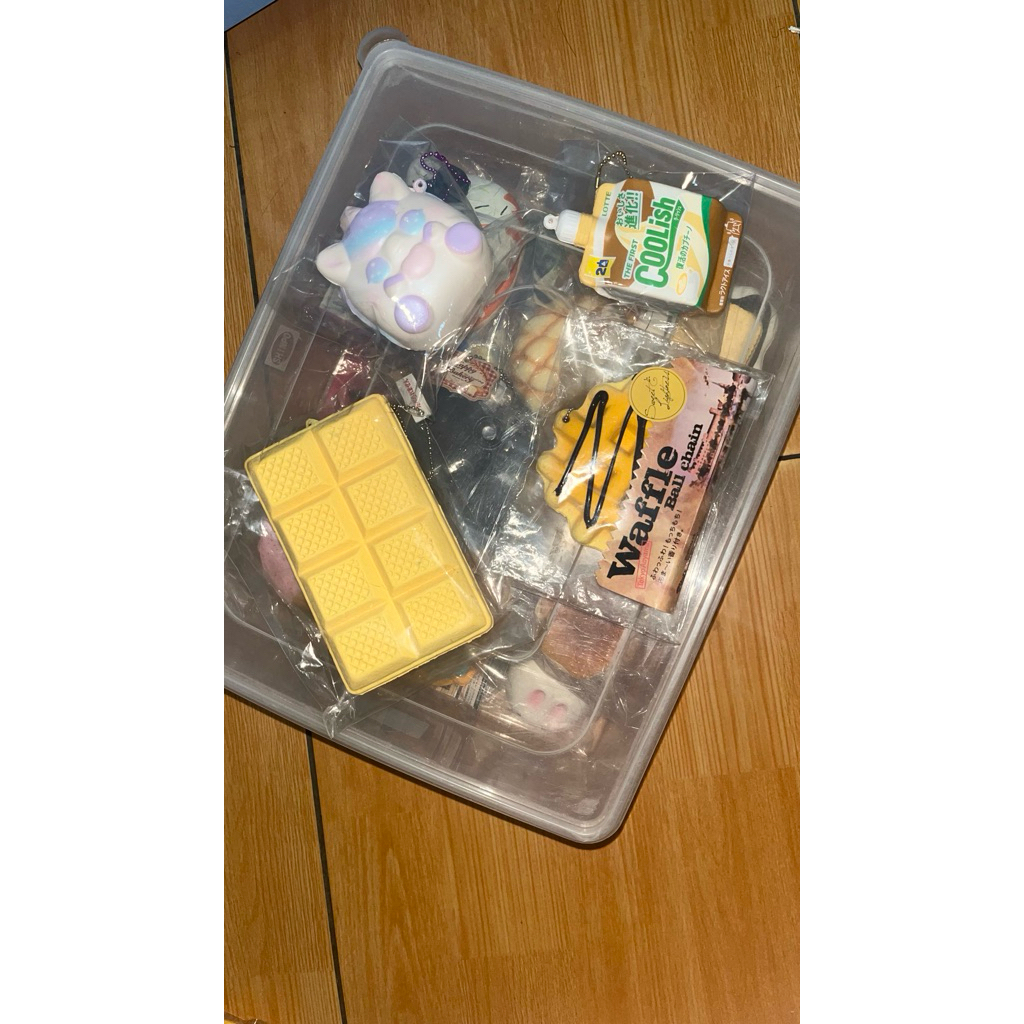 Sale squishy Lotte waffle,coolish lotte.Iblooom waffle,ibloom chigiri unicorn