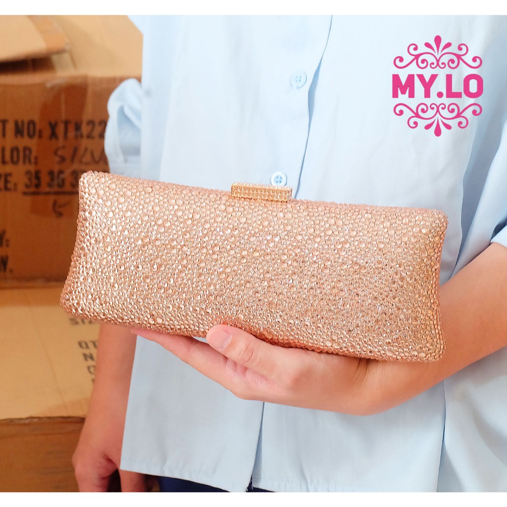 Tas Pesta Wanita Clutch Mewah Elegan untuk Kondangan dan Acara Formal dengan Kualitas Premium Import