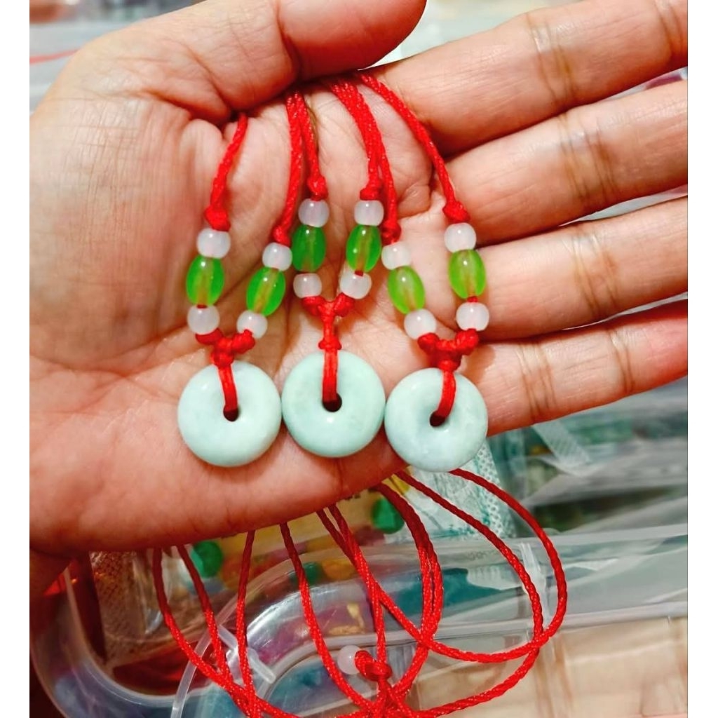 KALUNG TALI MERAH GIOK BURMA