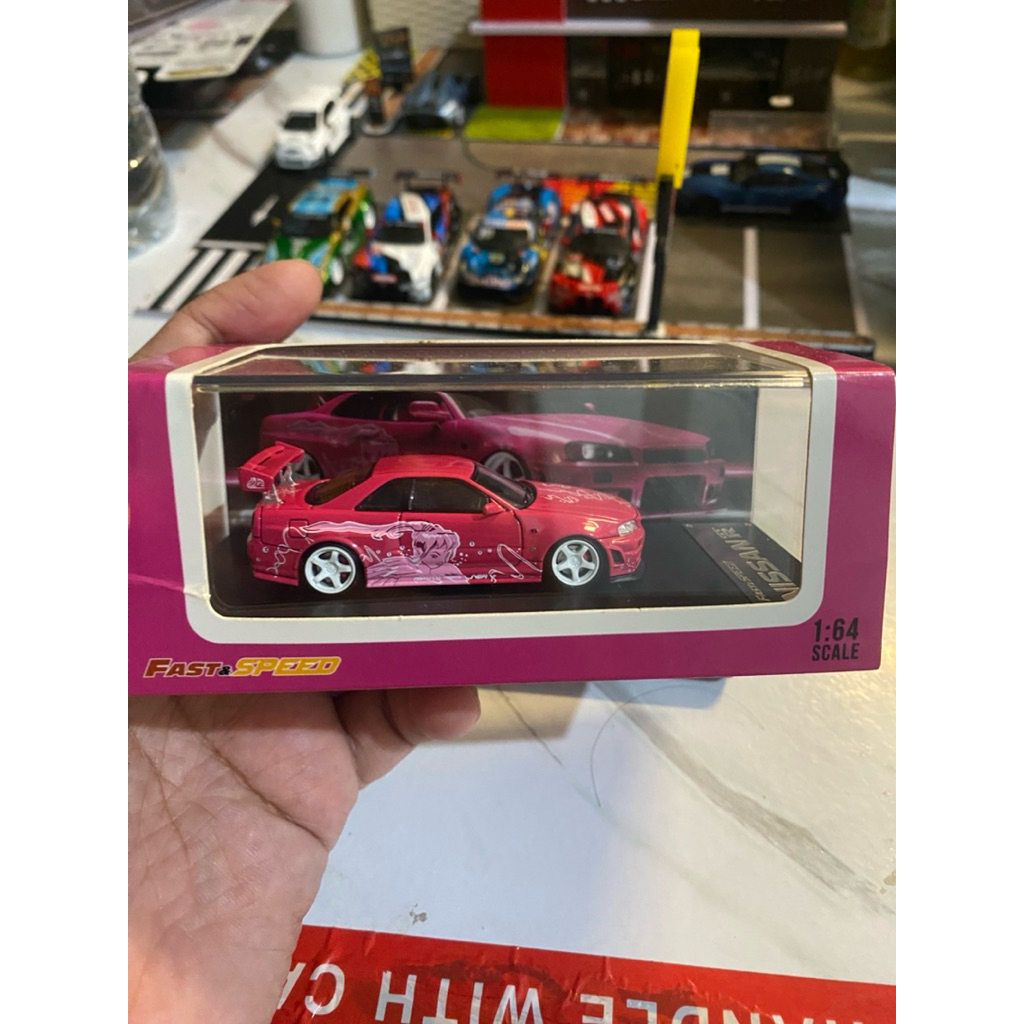 Fast and speed R34 Pink Suki
