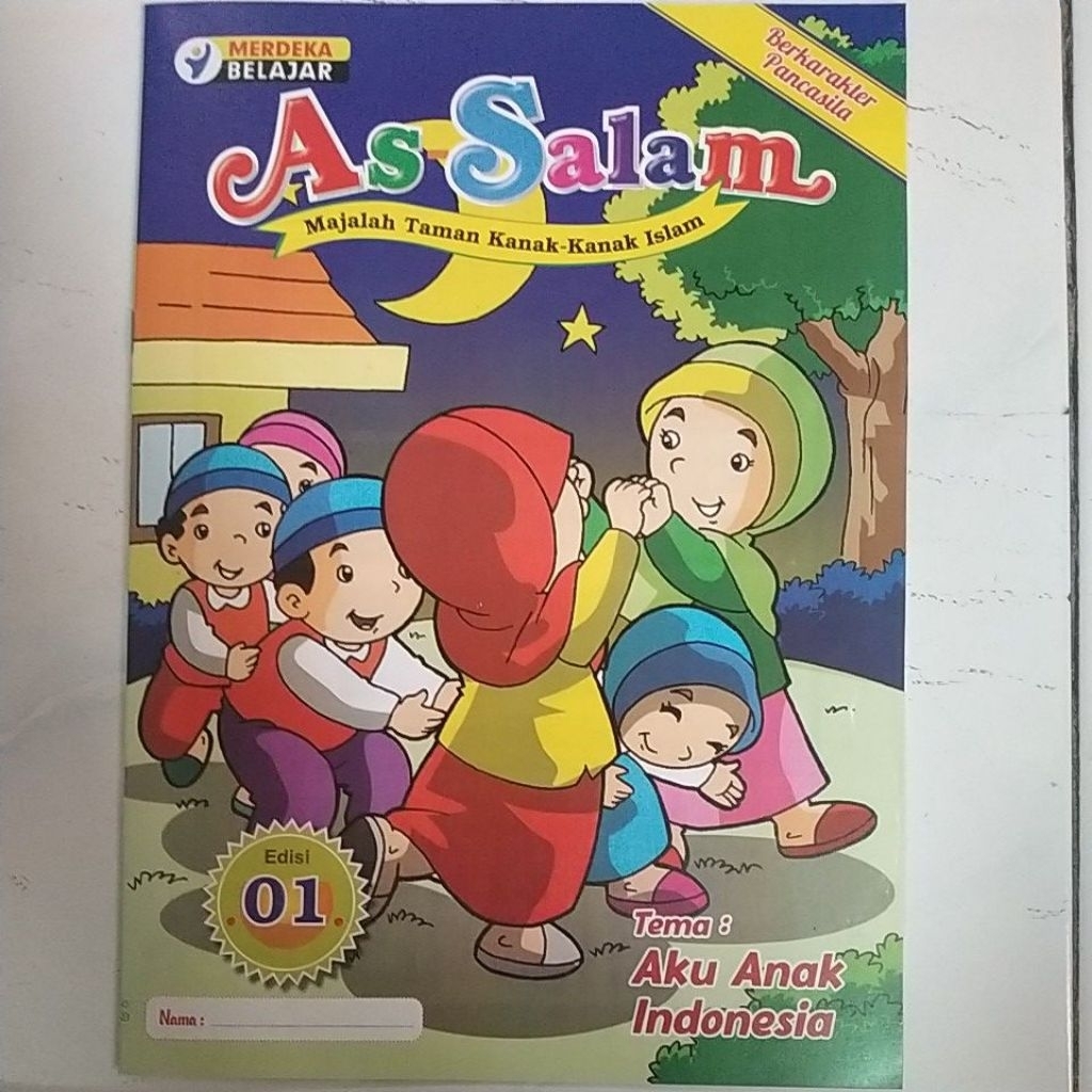 Majalah Assalam - Buku Kreatifitas Anak Untuk TK/PAUD/RA