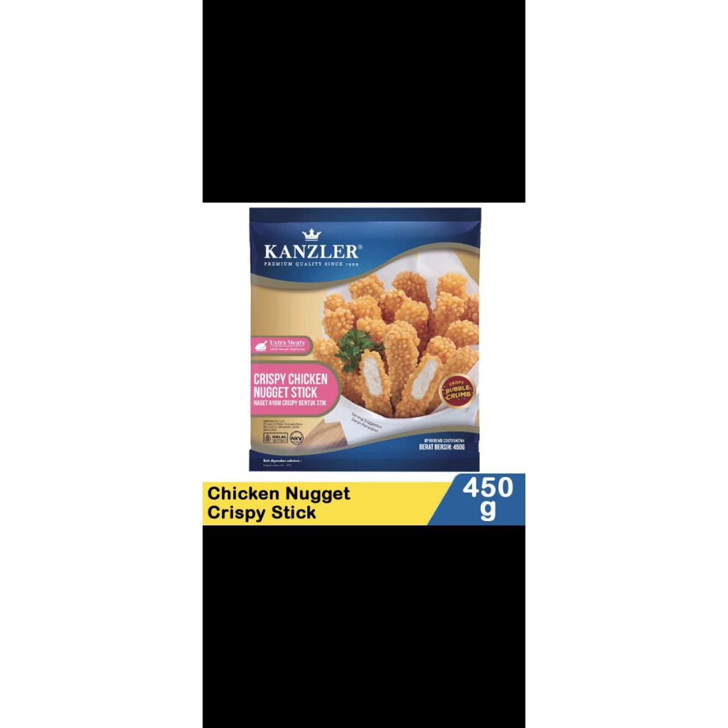 

kanzler chicken nugget crispy stick 450g