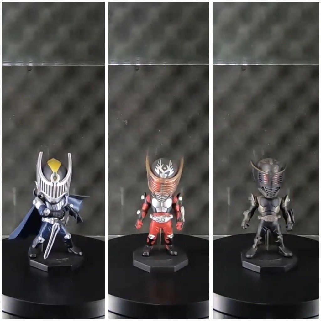 Kamen Rider Ryuki Ryuga Knight WCF set