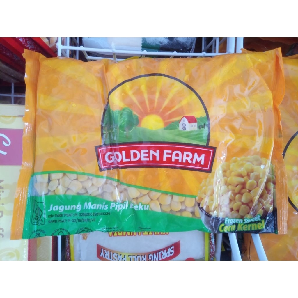 

Golden Farm Jagung Manis Pipil Beku 500gr