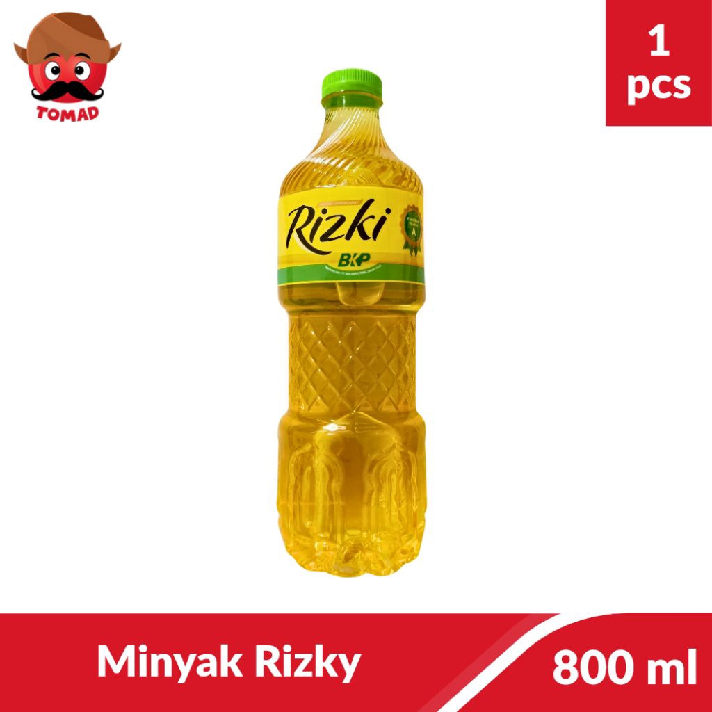 MINYAK RIZKY/ RIZKY BKP/ MINYAK GORENG 800ML