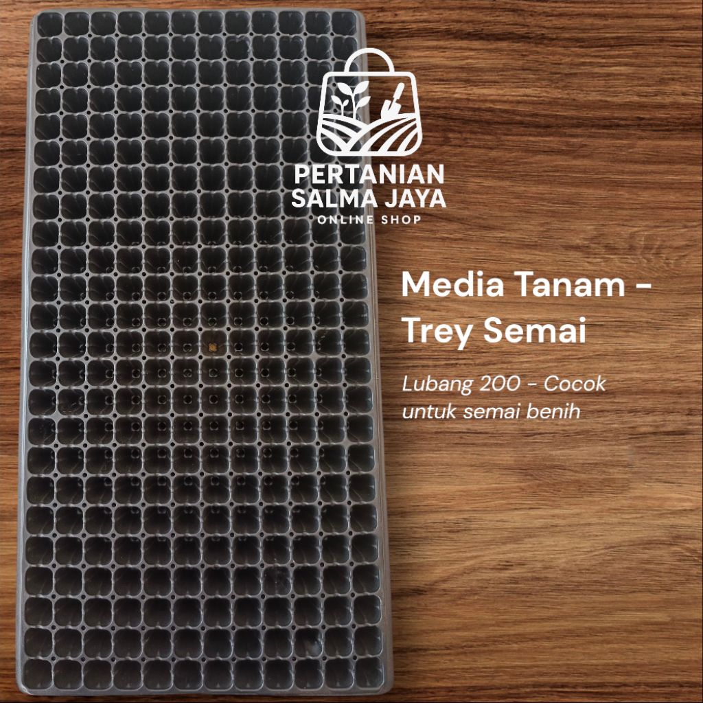 Tray Semai 200 Lubang - Media Tanam Bibit Buah & Sayur