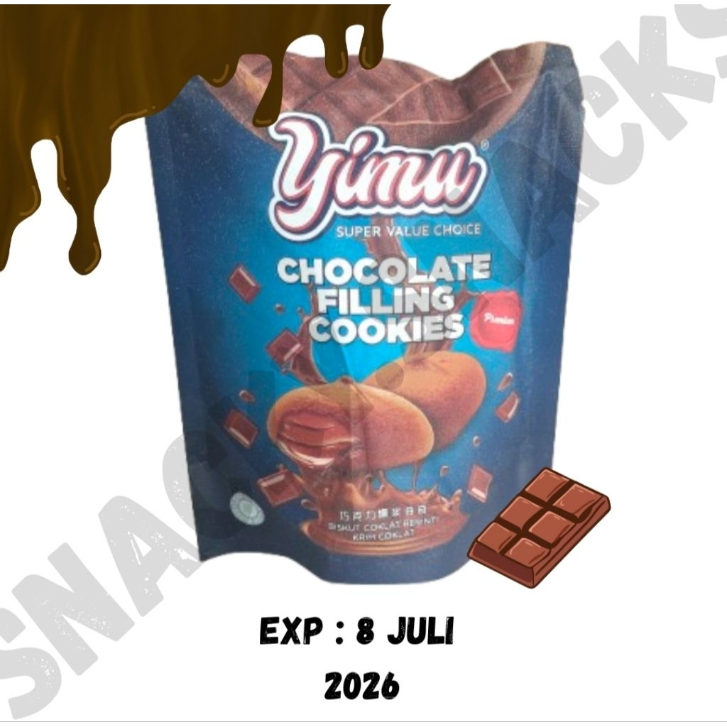 

Yimu Chocolate Cookies / Cookies Coklat Lumer